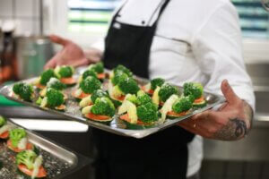 Frische Gemüsevariationen gehören zu unserem Ostermenü dazu